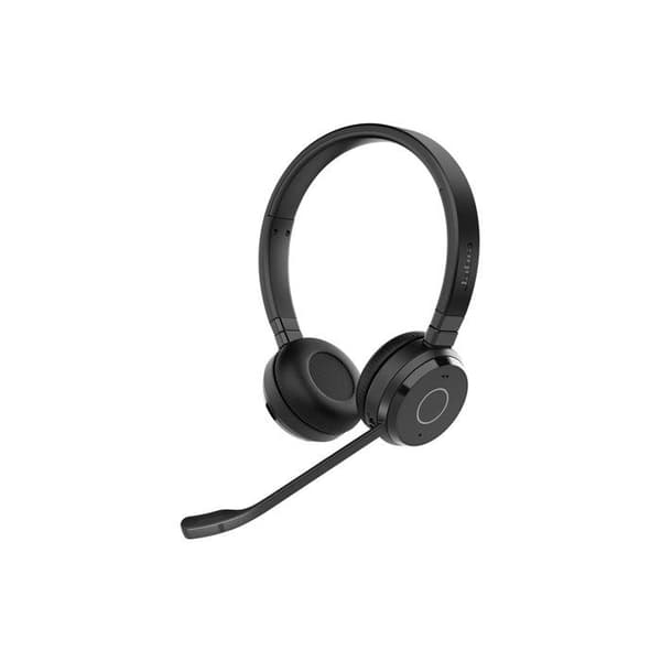 Headset - Bluetooth - trådløst - USB-A via Bluetooth-adapter - Jabra - Jabra Evolve 65 TE Stereo - Headset - on-ear