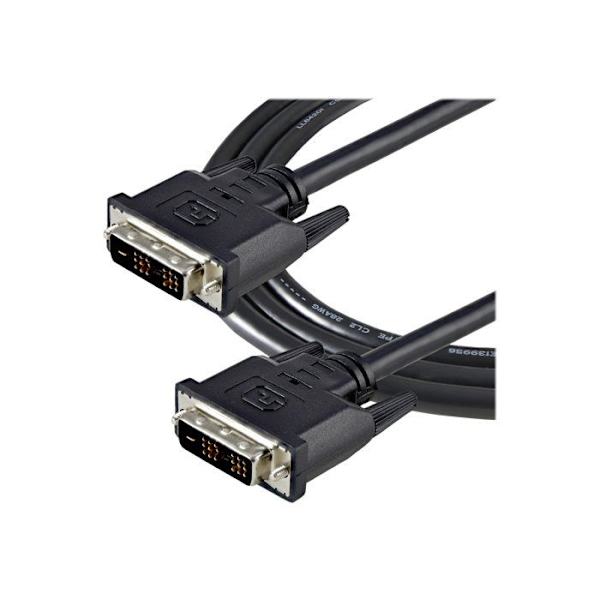 Câble DVI-D Single Link på 2 m - STARTECH - Sort - 1920x1200 - M/M