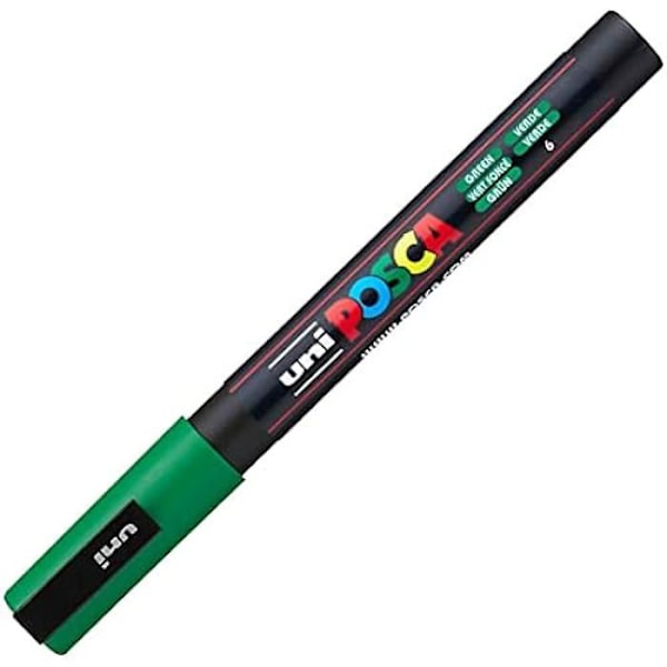 Penna - OSAMA - CF6 Fine Pocket Green - Fine Spets - Precise Writing Grön