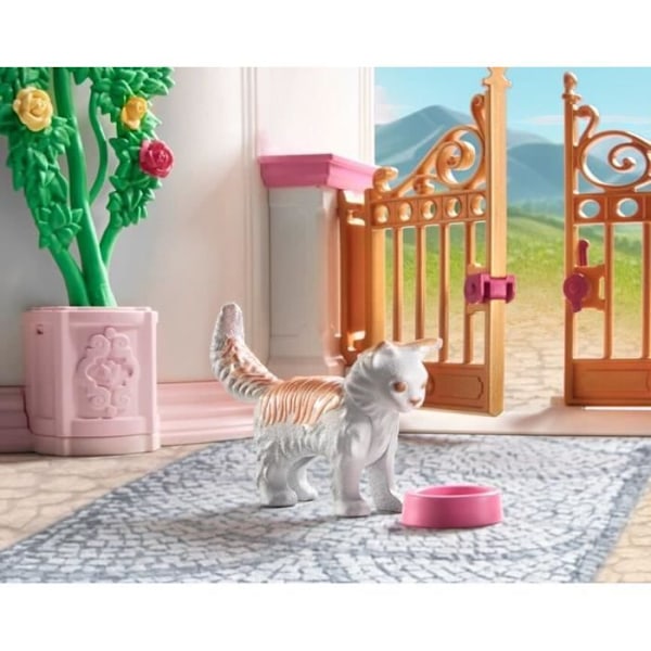 PLAYMOBIL 71845 Palads med kongeligt par og 2 troner, De magiske prinsesser, 421 dele, Fra 4 år Flerfärgad