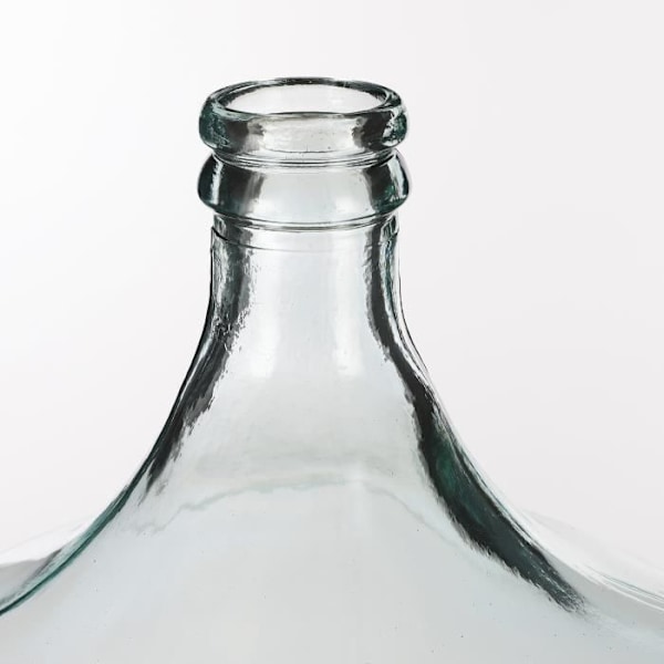 Mica Decorations Diego Vas - H56 x Ø40 cm - Återvunnet glas - Klart Transparent