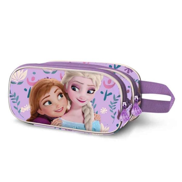Trousse Dubbel 3D - Disney Frost 2 (Frozen) Skönhet - Lila - One Size Lila