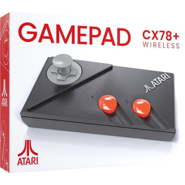 Spilcontroller - ATARI - CX78 - Trådløs - Sort - PC Sort