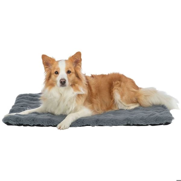 Koiran patja - TRIXIE - Elli - Harmaa - 90×70 cm - Neliö mörkgrå