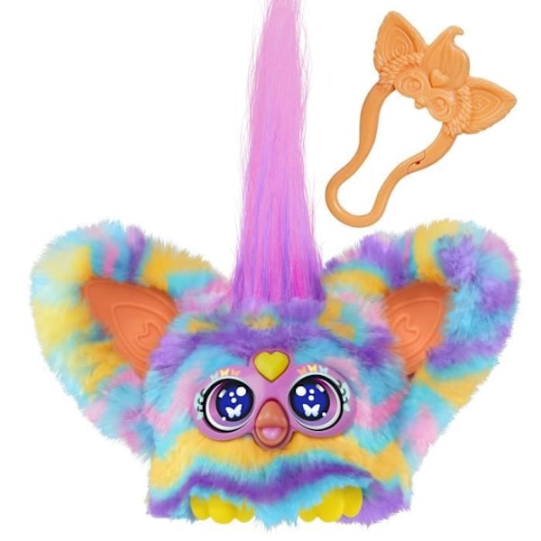 Furby Furblets Swee-Dee, Mini elektronisk bamse til piger og drenge, over 45 lyde, fra 6 år, serie 4, Hasbro Flerfärgad