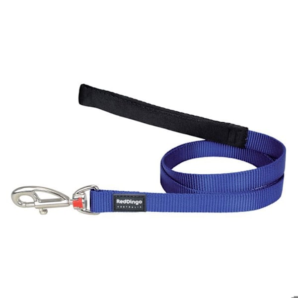 Læder - Rød Dingo - 1M20 - 12 Mm - Blå - Nylon - Komfortabel Blå