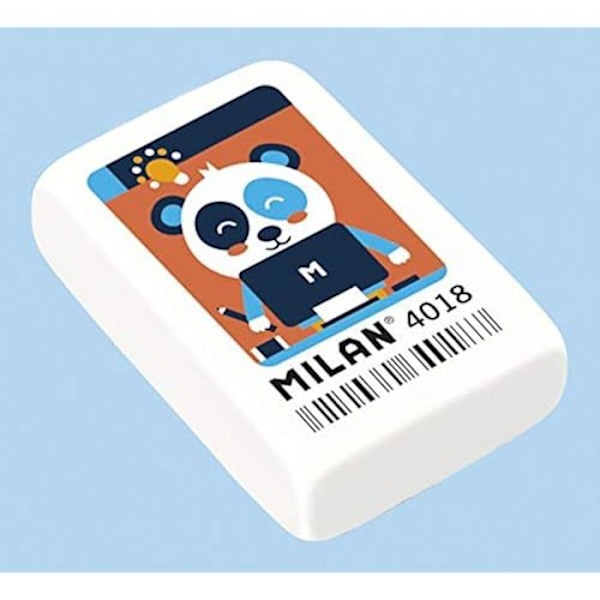 Milano pyyhekumit lapsille - Laatikko 18 pyyhekumia - Valkoinen väri
