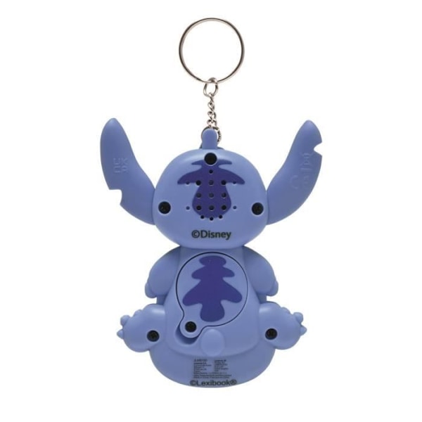LEXIBOOK Min virtuelle makker Stitch, Min Bedste-e, Bærbar spillekonsol til børn, Farvet skærm, Disney, JLMB10D, Fra 5 år Blå