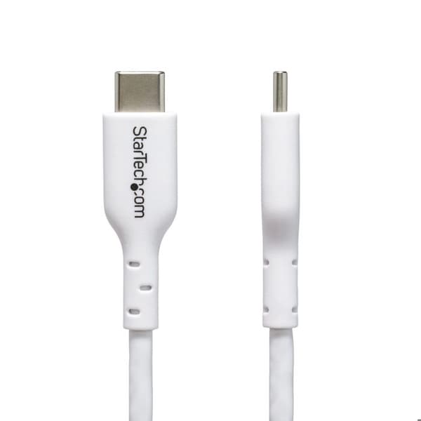 USB-C Opladningskabel - STARTECH.COM - 2m - 60W - Hvid - Dataoverførsel 480Mbps