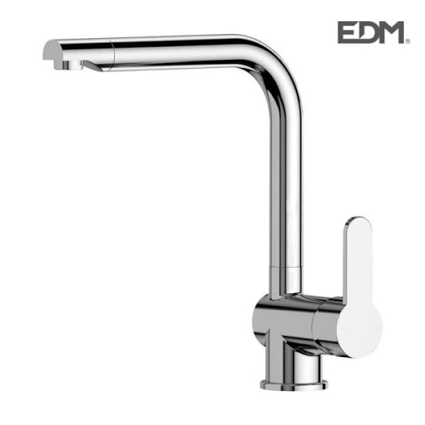 Engrepps vaskblandare. Hög pip modell Calella [E3-01126] Krom