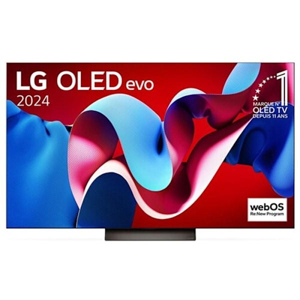 LG OLED65C4 - TV OLED evo AI C4 4K UHD HDR - 65'' (164 cm) Sort