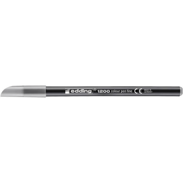 Huopakynä - Väritys - 1200 - Hopeanharmaa - Ohuempi kärki - 1 mm silvergrå