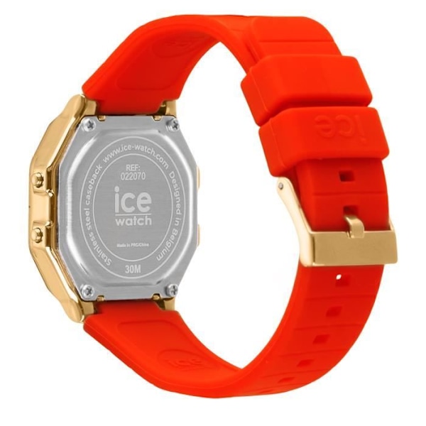 ICE WATCH Kello - Naiset - 022070 - Punainen silikoni - Vedenpitävä 3 ATM Röd