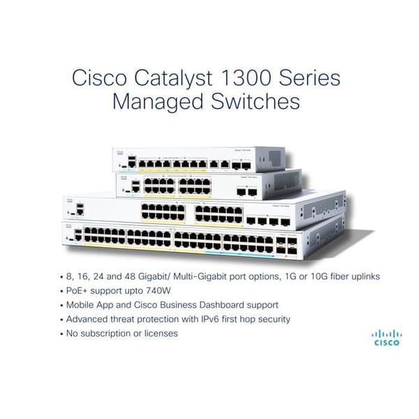 Cisco C1300-48P-4X Switches