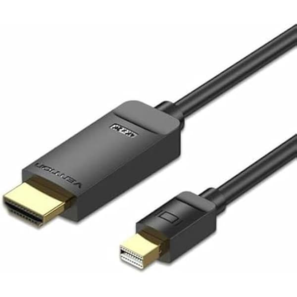 Mini DisplayPort til HDMI-adapter - VENTION - HAHBG - 1,5 m - Sort - Videoomformer