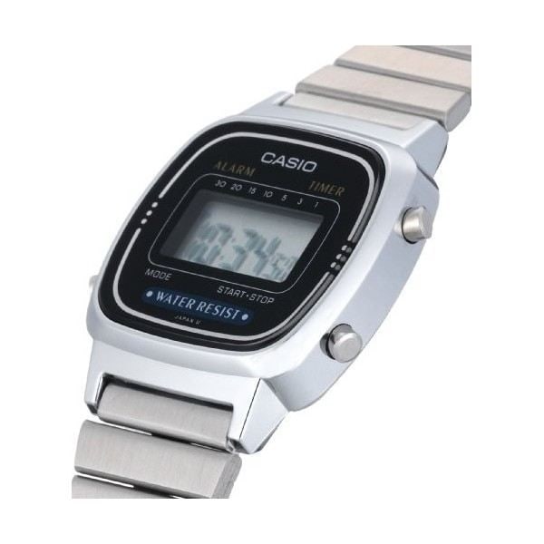 Casio LA670WA-1DF damklocka Stål