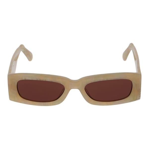 GCDS creme solbriller unisex