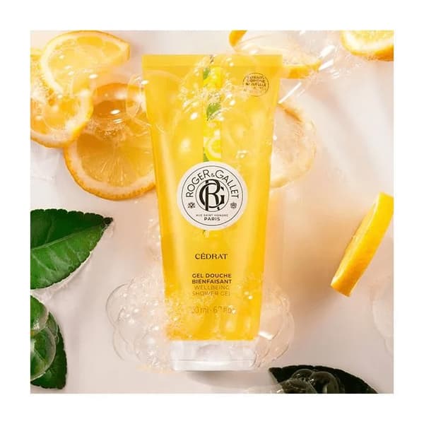 Roger & Gallet Cédrat Velvetskummende Brusegel 200ml