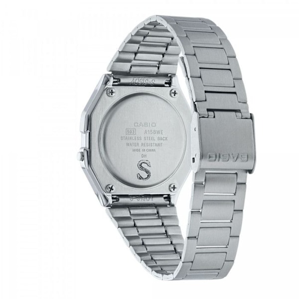 Casio unisex vintage ur - A158WEA-9EF Silver
