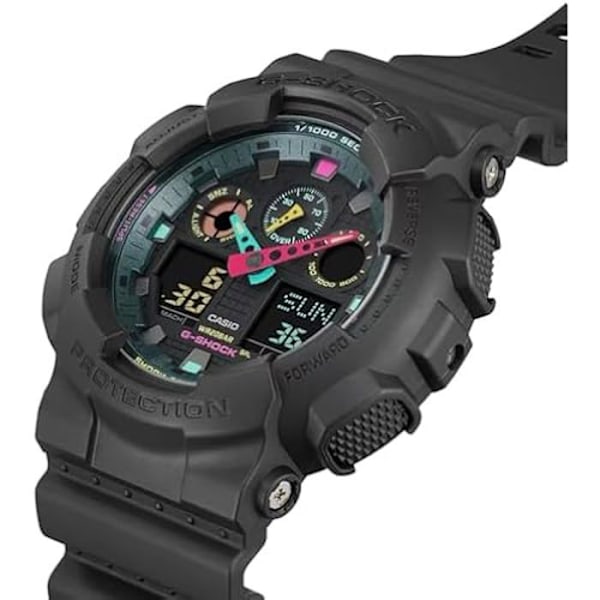 G-Shock Casio ur GA-100MF-1AER til mænd i sort Svart
