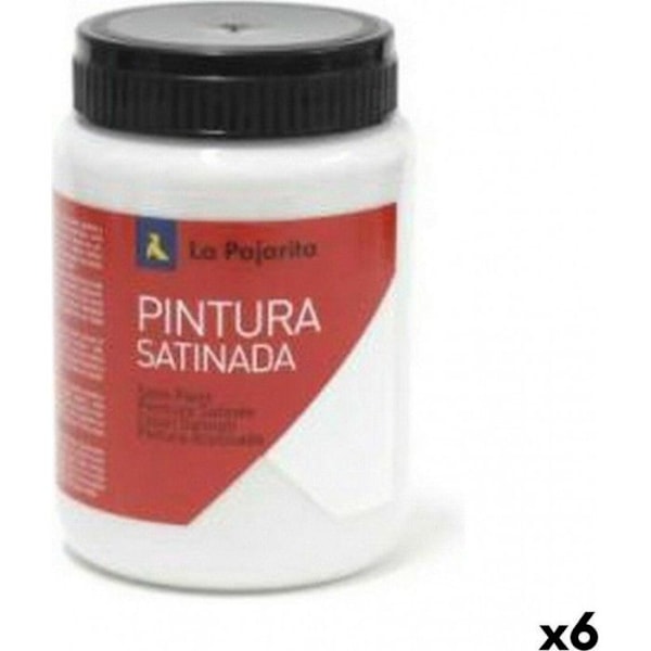 NC Gouache La Pajarita L-19 Grå Satin Scolaire (35 Ml) (6 Enheter)