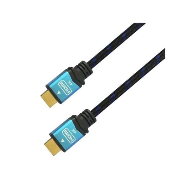 Aisens Kabel HDMI 2.0 Premium 4K 60Hz 18Gbps Han/Han 10m Sort/Blå