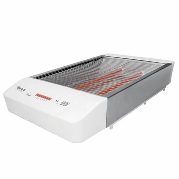 Brödrost - TM Electron - 600W - Vit - Automatisk avstängning - Lätt att rengöra Vit