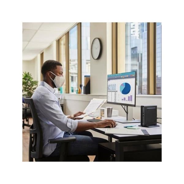 Desktopcomputer - HP - B70YHAT - Windows 11 Pro - Intel UHD Graphics - Sort