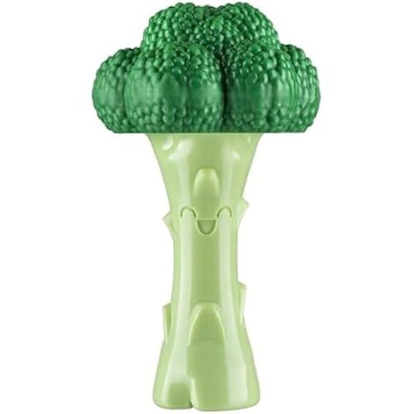 Kattleksak - NYLABONE - Broccoli - Bacon Smak - Hållbar - För hundar upp till 23 kg Grön