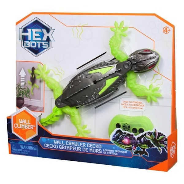 SPIN MASTER GECKO Hex Bots Grönt och grått