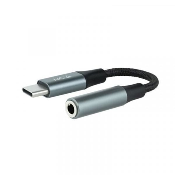 Märke nanofil Modell 24.10.1204 Funktion - Ljudadapterkabel USB-C hane i ena änden och JACK 3.5 hona i den andra -