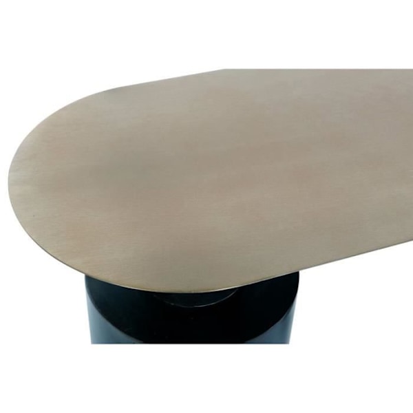 sidebord 107 x 36 x 78 cm sort guld jern