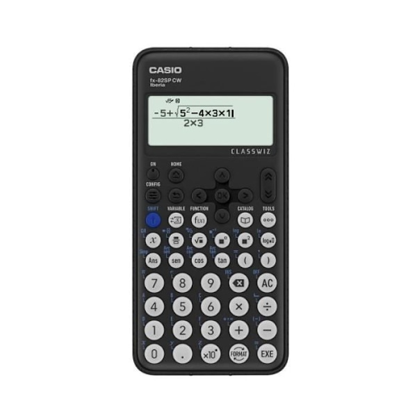 Lommeregner - Casio - FX-82 - Sort - Voksen - Unisex Sort