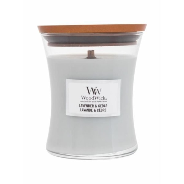 Woodwick 275g lavendel och cederträ