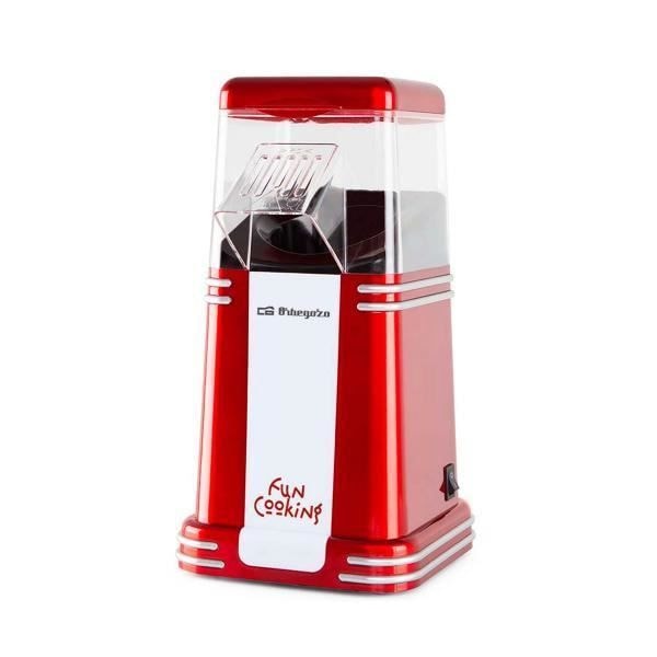 Popcorn-kone - ORBEGOZO - PA 4350 - 1200 W - Popcornia alle 3 minuutissa - Helppo puhdistaa