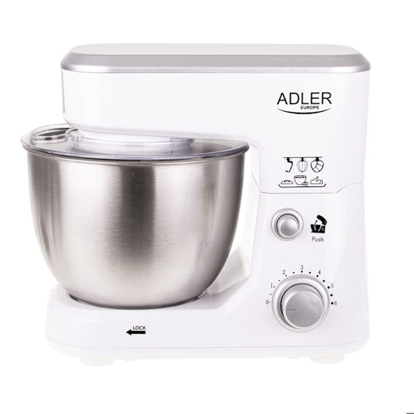 Robotti Leivontapiste Keittiö Kotitalous Monitoimibol 4L Adler AD4216 1000W Valkoinen 34278