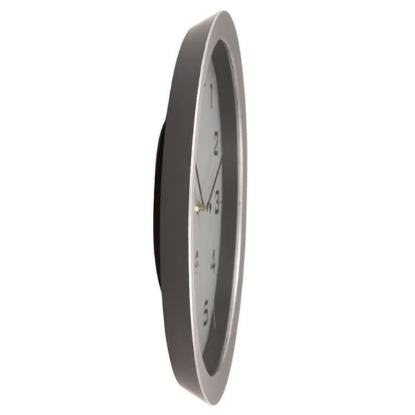 ALBA Silent ur 38cm quartz - Metal grå Grå