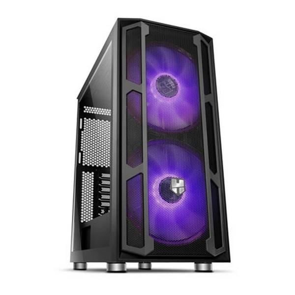 Boîtier Demi Tour Micro ATX - Mini ITX - ATX NOX NX Hummer Nova RGB Ø 20 cm Sort Sort