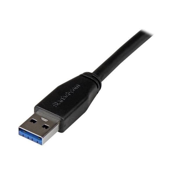 Aktivt USB 3.0 kabel USB-A til USB-B - STARTECH - 10 m - Sort