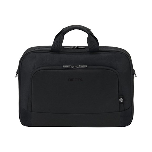 DICOTA Ecological Bag TOP TRAVELER BASE musta 13"-14,1" kannettavalle tietokoneelle Ultrakevyt Pehmustettu korkeatiheysvaahto Taattu