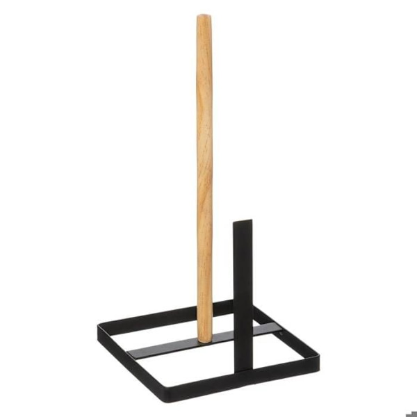 Pyyhepidike - FIVE - Moderni Väri - Metalli - Puu - Musta - 30 cm Svart