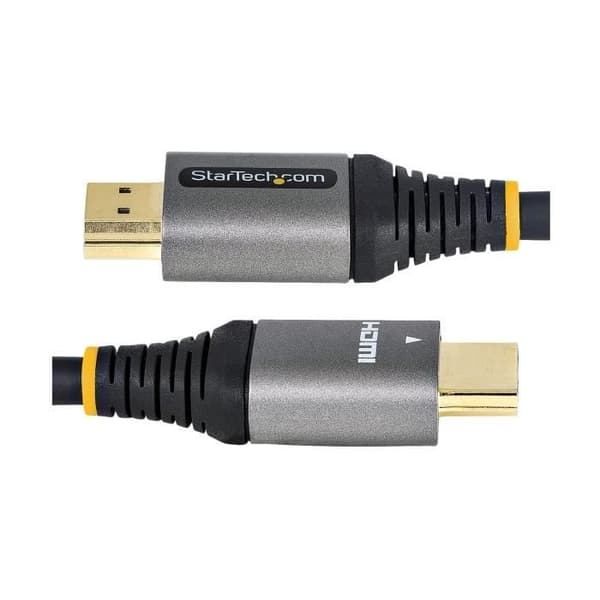 HDMI 2.1-kabel - STARTECH - Ultra høj båndbredde - Sort - 1 meter - Netværkskabel