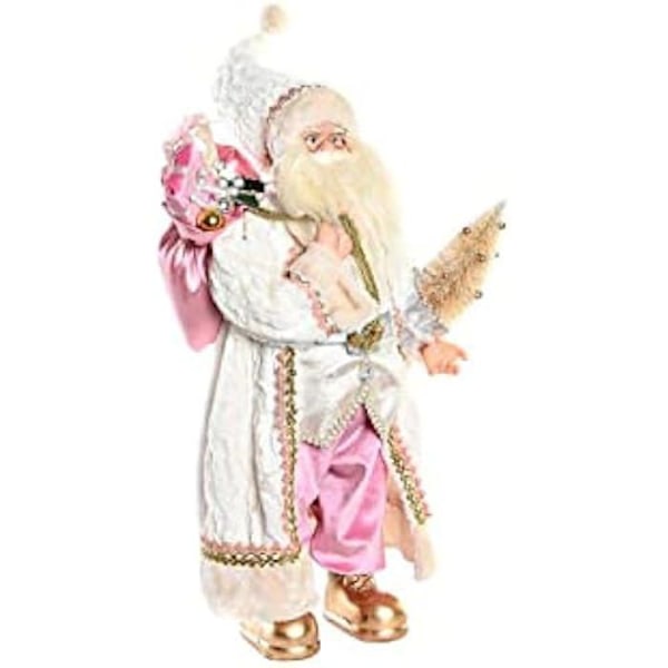 Dekorativ figur - DKD HEMINNREDNING - Standard - Polyester - Grå och Rosa - Inredning Grå, rosa