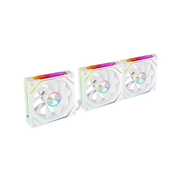 Supplerende ventilator Mars Gaming MF-LINKFINITYKIT2R 120mm 1800RPM RGB med magnetforbindelse