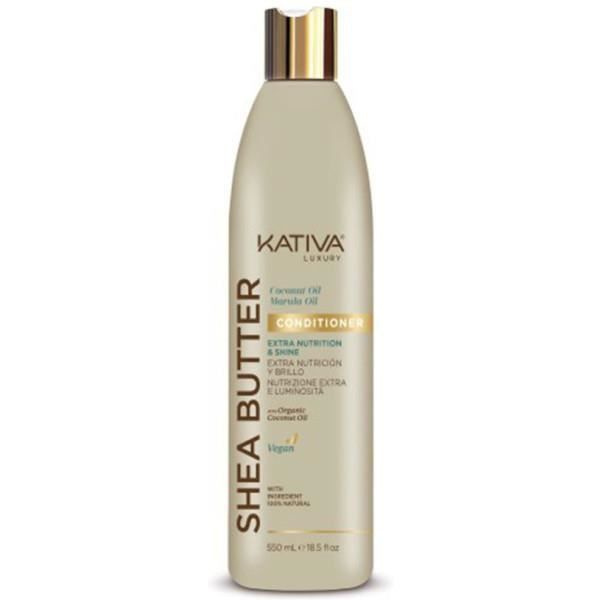 Kativa Shea Butter Coconut & Marula Oil hoitoaine 550 ml Unisex Grøn