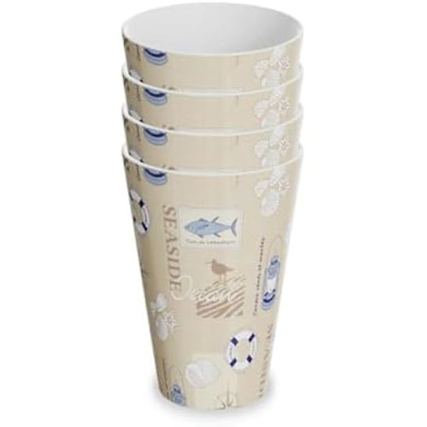 Glasögon - VERSA - Seaside - Set med 4 - Polyeten RPET - Flerfärgad Flerfärgad