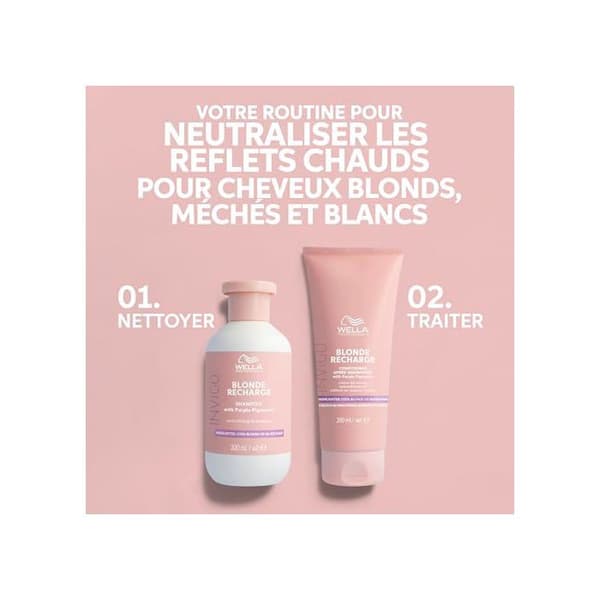 Wella Professionals Invigo Blonde Refill Color Revitalizing Shampoo 1L Violet