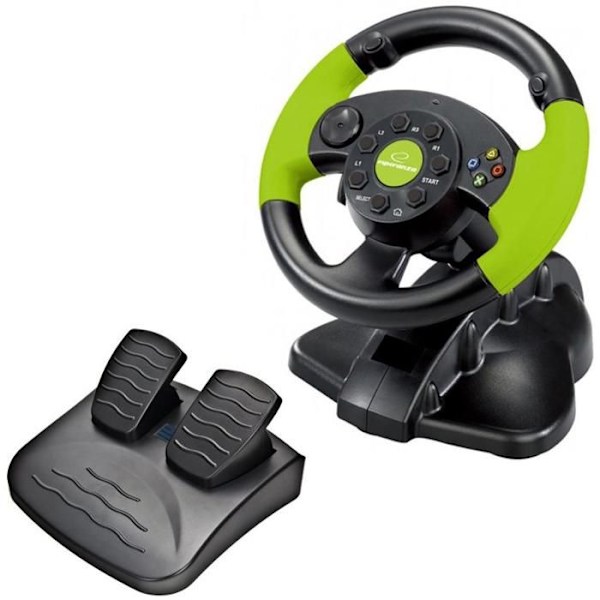 Lennon ja polkimet - Esperanza - High Octane XBOX Edition - Langallinen - Monialustainen - Musta