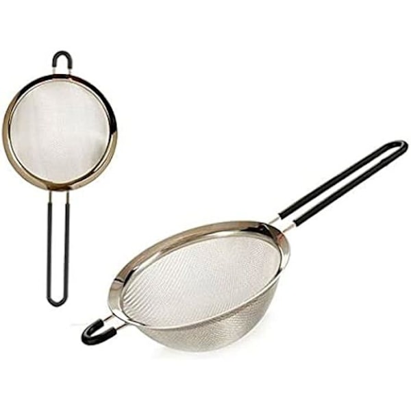 Si - Rustfrit stål - Ø 18 cm - 24 Enheder - Silikone - Modstandsdygtig og holdbar Rostfritt stål, silikon