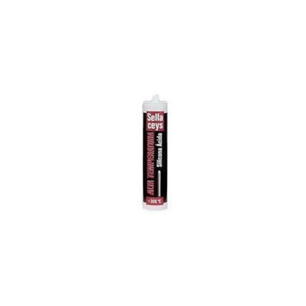 ceys Sella - Højtemperatur silikone 280ml Sort - 8411519212150